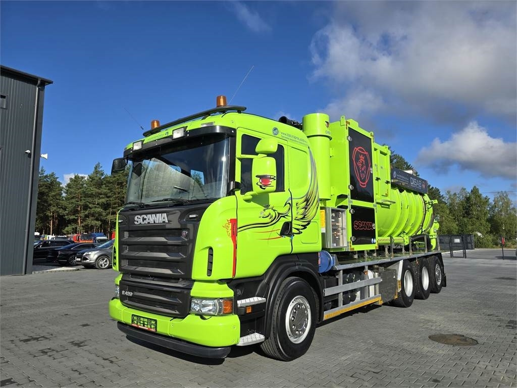 Scania Disab Centurion P210/9 Suction-blowing vacuum load - Saug-/ Spülfahrzeug: das Bild 3 Scania Disab Centurion P210/9 Suction-blowing vacuum load - Saug-/ Spülfahrzeug: das Bild 3