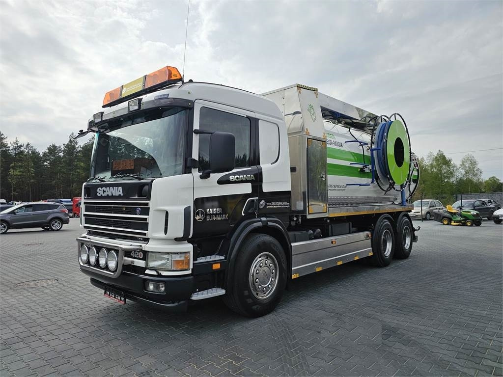 Scania WUKO KAISER EUR-MARK PKL 8.8 FOR COMBI DECK CLEANI - Saug-/ Spülfahrzeug: das Bild 2 Scania WUKO KAISER EUR-MARK PKL 8.8 FOR COMBI DECK CLEANI - Saug-/ Spülfahrzeug: das Bild 2