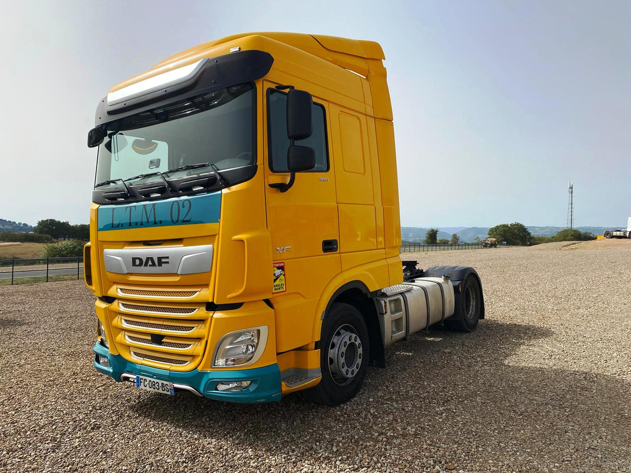 DAF 480 Space Cab - Sattelzugmaschine: das Bild 1 DAF 480 Space Cab - Sattelzugmaschine: das Bild 1