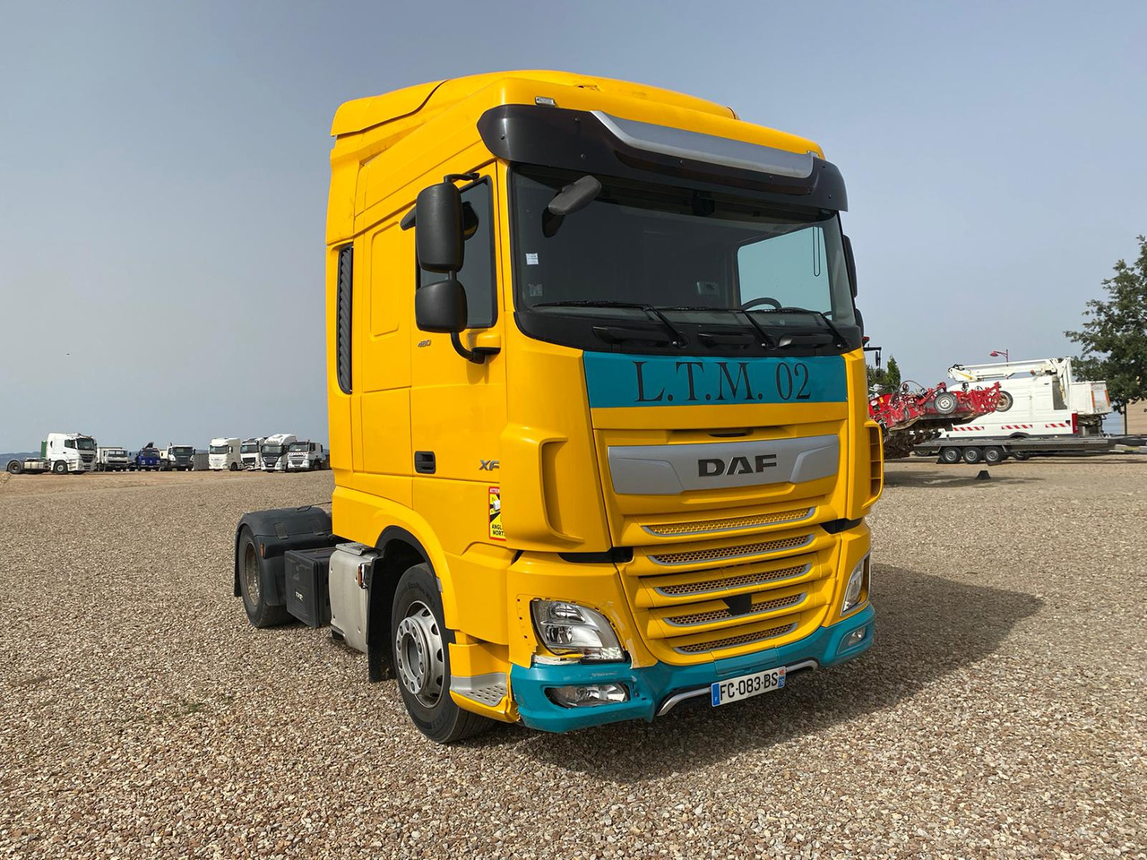 DAF 480 Space Cab - Sattelzugmaschine: das Bild 2 DAF 480 Space Cab - Sattelzugmaschine: das Bild 2