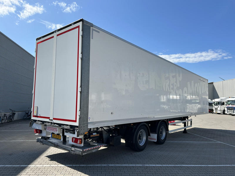 Groenewegen DRO-14-18 B / Box / Laadklep / Stuuras / APK 08-26 - Koffer Auflieger: das Bild 2 Groenewegen DRO-14-18 B / Box / Laadklep / Stuuras / APK 08-26 - Koffer Auflieger: das Bild 2