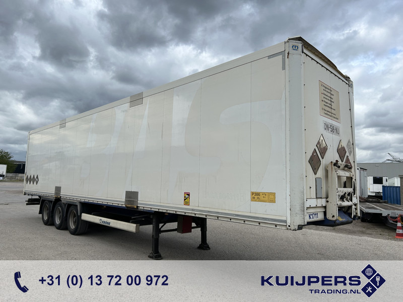 Krone DryLiner / Box / Front Damage / BPW Drum / APK TUV 12-25 - Koffer Auflieger: das Bild 1 Krone DryLiner / Box / Front Damage / BPW Drum / APK TUV 12-25 - Koffer Auflieger: das Bild 1