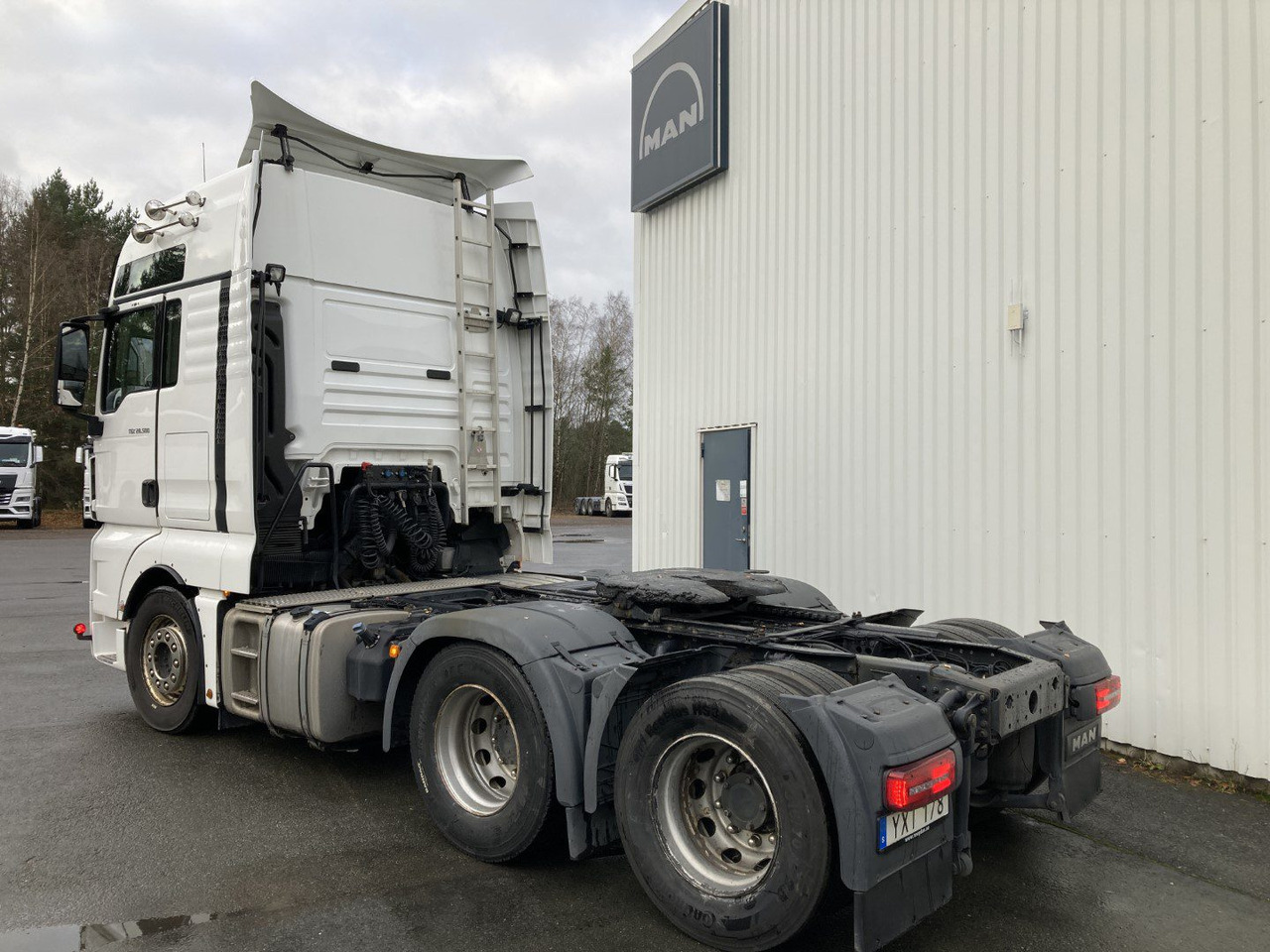 Sattelzugmaschine MAN Dragbil 6X2: das Bild 6 Sattelzugmaschine MAN Dragbil 6X2: das Bild 6