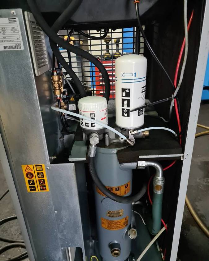 Luftkompressor Kompresor śrubowy Atlas Copco GA 15 VSD ff +: das Bild 7