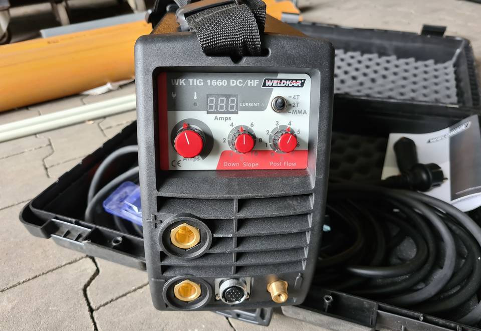 Spawarka Tig WELDKAR WK 1660 DC/HF 160 A - Schweissgeräte: das Bild 2 Spawarka Tig WELDKAR WK 1660 DC/HF 160 A - Schweissgeräte: das Bild 2