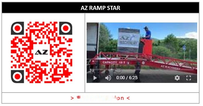 NEU: Verladerampe AZ RAMP STAR-RL-15T mobile loading ramp: das Bild 21