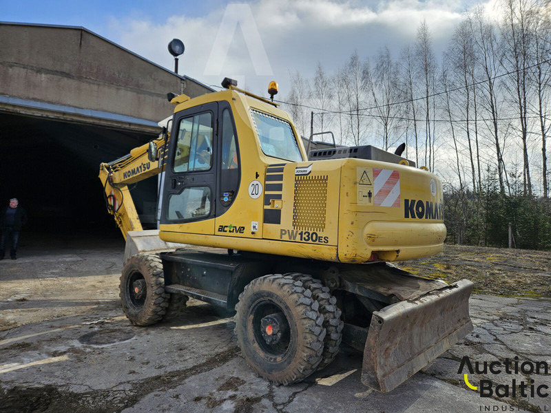 Komatsu PW130ES-6K - Mobilbagger: das Bild 4 Komatsu PW130ES-6K - Mobilbagger: das Bild 4