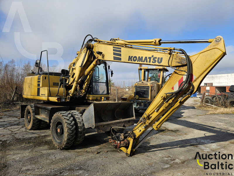 Komatsu PW130ES-6K - Mobilbagger: das Bild 2 Komatsu PW130ES-6K - Mobilbagger: das Bild 2