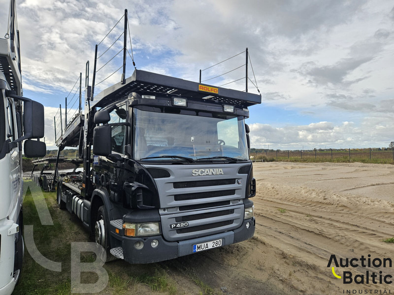 Scania P 420 - Autotransporter LKW: das Bild 2 Scania P 420 - Autotransporter LKW: das Bild 2