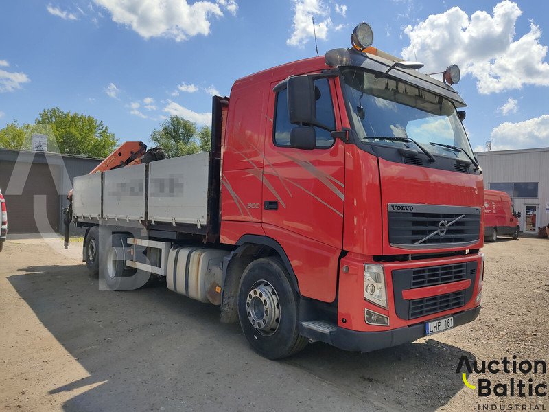 Volvo FH500 - Pritsche LKW, Autokran: das Bild 1 Volvo FH500 - Pritsche LKW, Autokran: das Bild 1