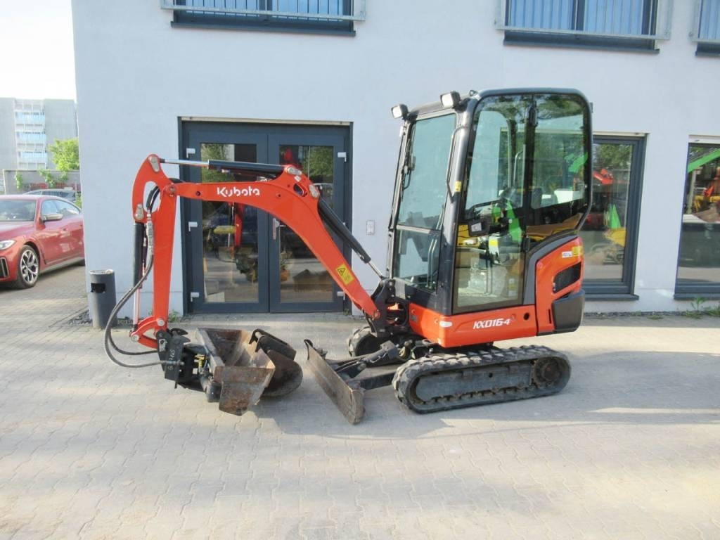 Minibagger Kubota KX016-4 hydr. Schwenklöffel: das Bild 1