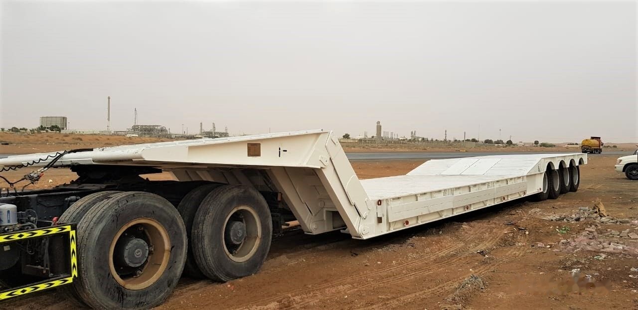 AME 120 Ton 4 Axle Front Loading Lowbed Semi-Trailer - Tieflader Auflieger: das Bild 2 AME 120 Ton 4 Axle Front Loading Lowbed Semi-Trailer - Tieflader Auflieger: das Bild 2