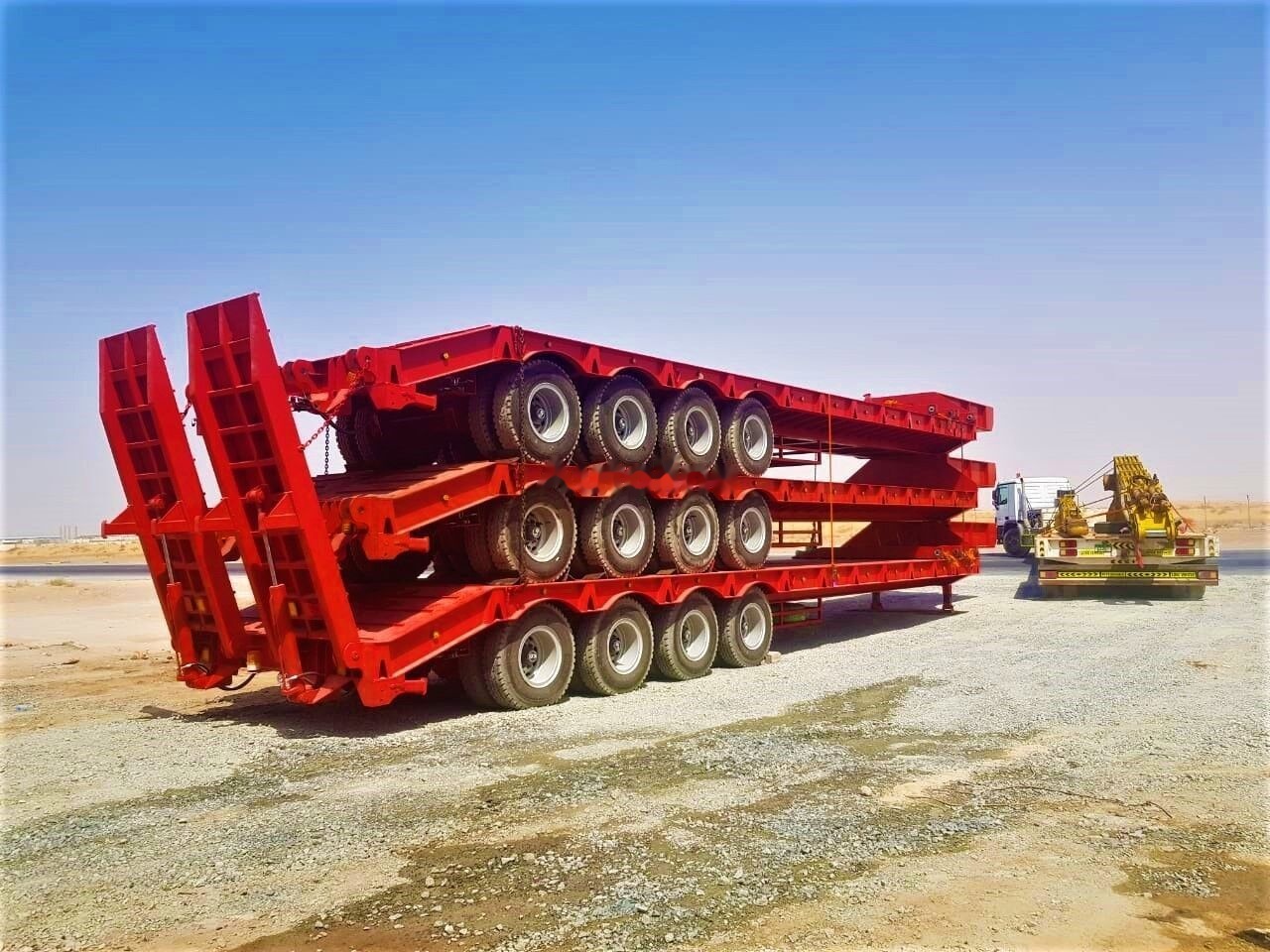 AME 80 Ton Lowbed from Manufacturer Company - Tieflader Auflieger: das Bild 5 AME 80 Ton Lowbed from Manufacturer Company - Tieflader Auflieger: das Bild 5