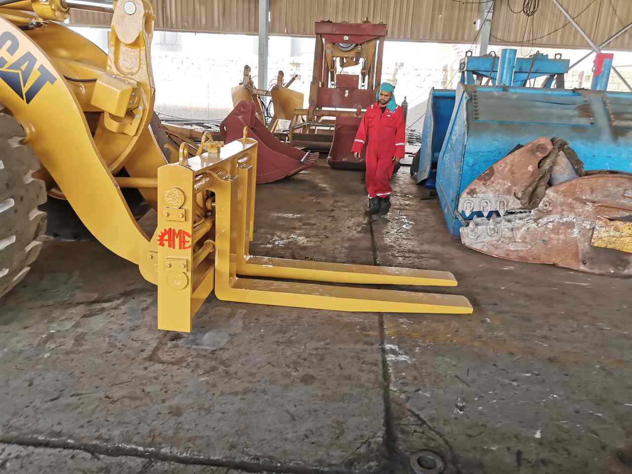 AME Hydraulic Pallet Fork - Gabel für Radlader: das Bild 3 AME Hydraulic Pallet Fork - Gabel für Radlader: das Bild 3