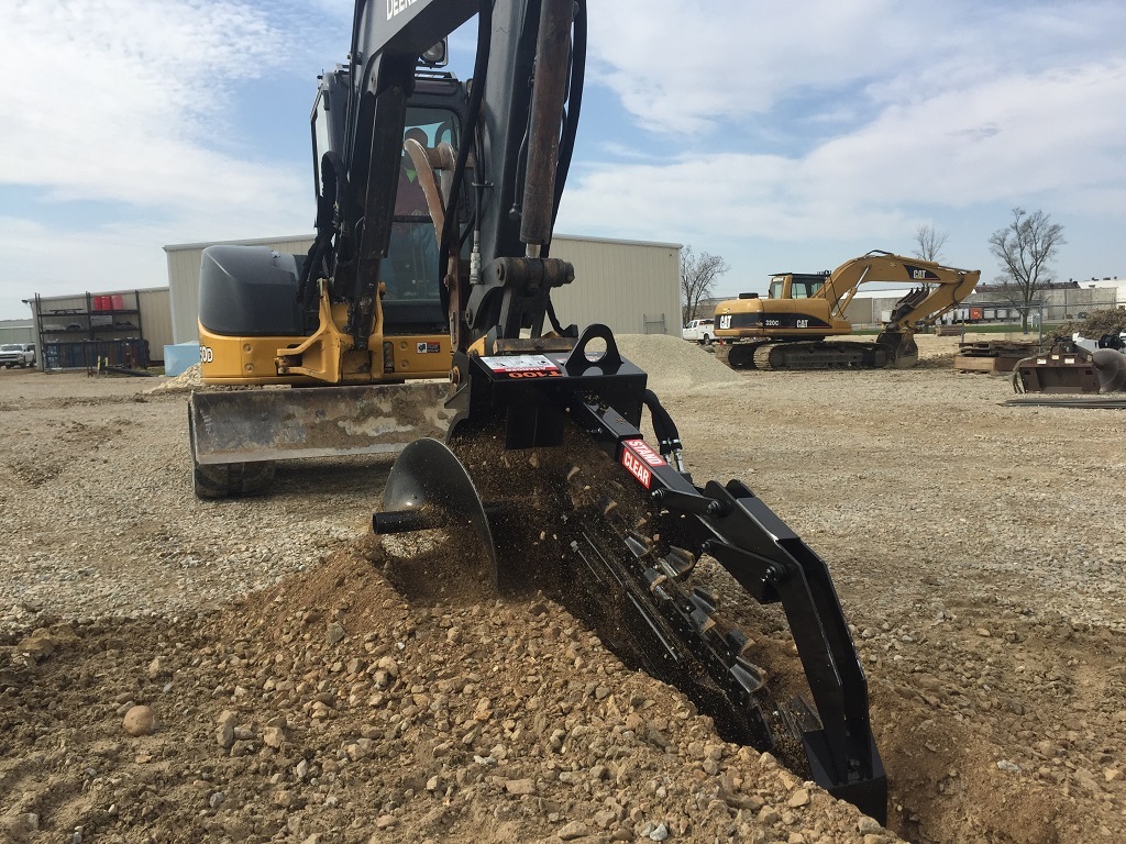 AME Chain Trencher - Anbauteil für Bagger: das Bild 5 AME Chain Trencher - Anbauteil für Bagger: das Bild 5
