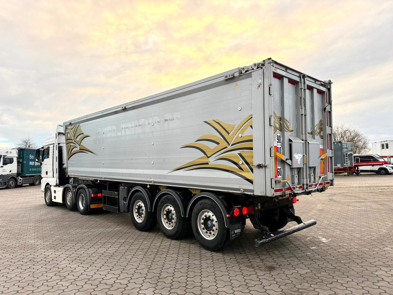 Benalu Bulkliner 95 Alu Kippmulde 51,5m³ - Kipper Auflieger: das Bild 3 Benalu Bulkliner 95 Alu Kippmulde 51,5m³ - Kipper Auflieger: das Bild 3