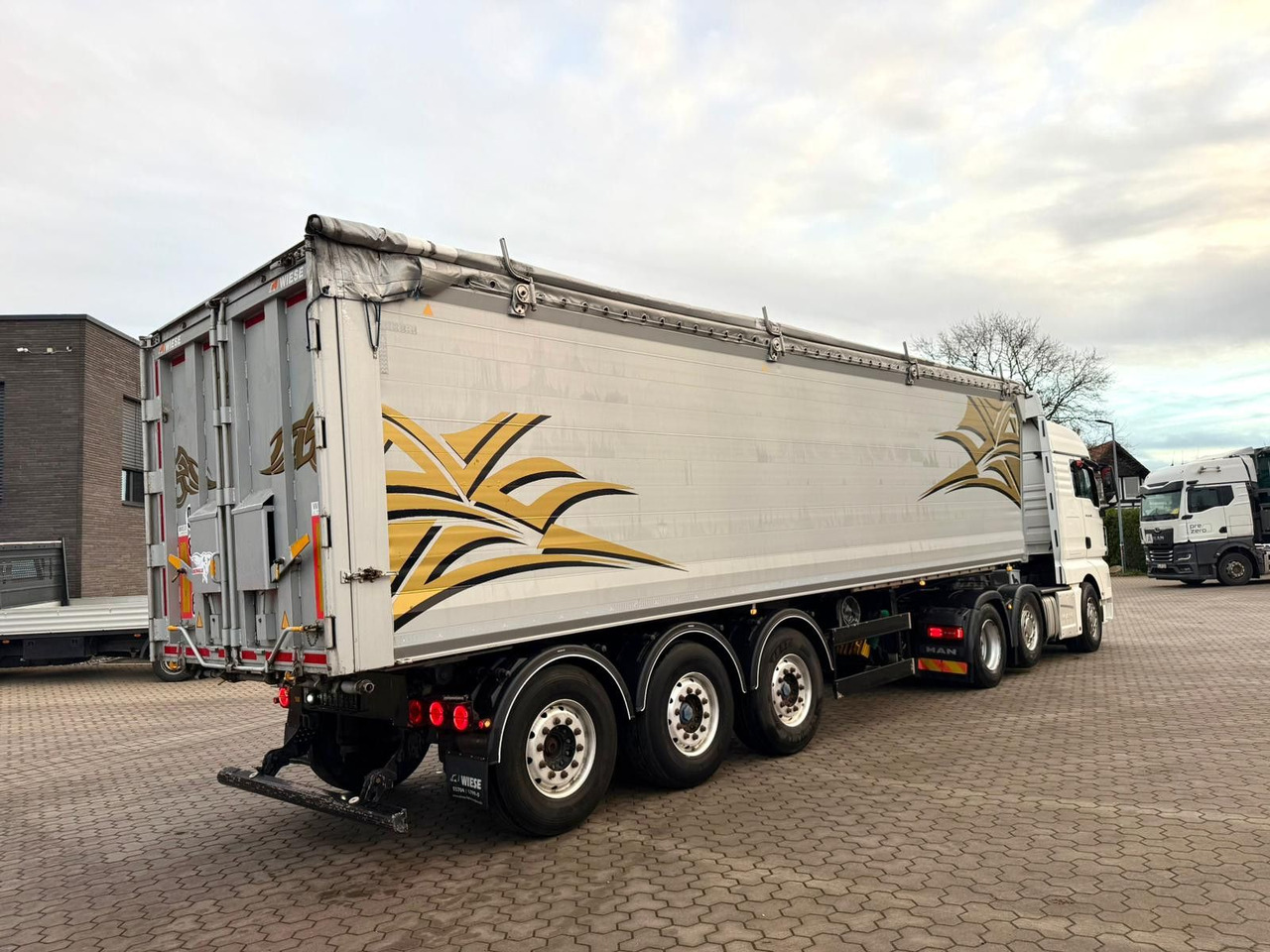 Benalu Bulkliner 95 Alu Kippmulde 51,5m³ - Kipper Auflieger: das Bild 4 Benalu Bulkliner 95 Alu Kippmulde 51,5m³ - Kipper Auflieger: das Bild 4