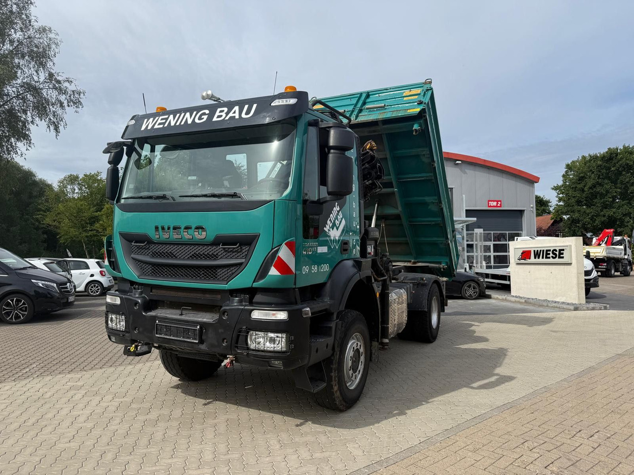 Iveco AD190 T/W Trakker 410 4x4 Allrad Kran KipperHIAB - Kipper, Autokran: das Bild 5 Iveco AD190 T/W Trakker 410 4x4 Allrad Kran KipperHIAB - Kipper, Autokran: das Bild 5