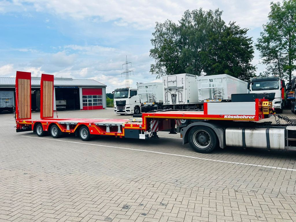Kässbohrer KSLA RJ Mega Jumbo Tieflader mit Radmulden tele - Tieflader Auflieger: das Bild 2 Kässbohrer KSLA RJ Mega Jumbo Tieflader mit Radmulden tele - Tieflader Auflieger: das Bild 2