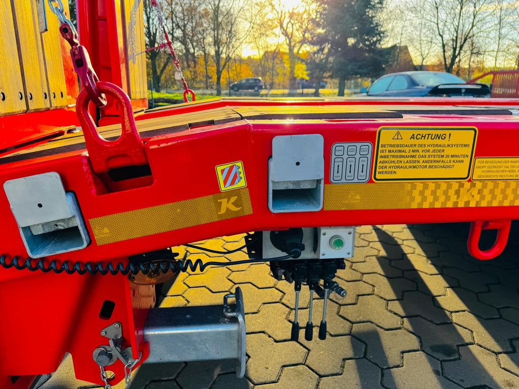 NEU: Tieflader Auflieger Kässbohrer SLAR3 Ausziehbares Tiefbett mit Radmulden: das Bild 7
