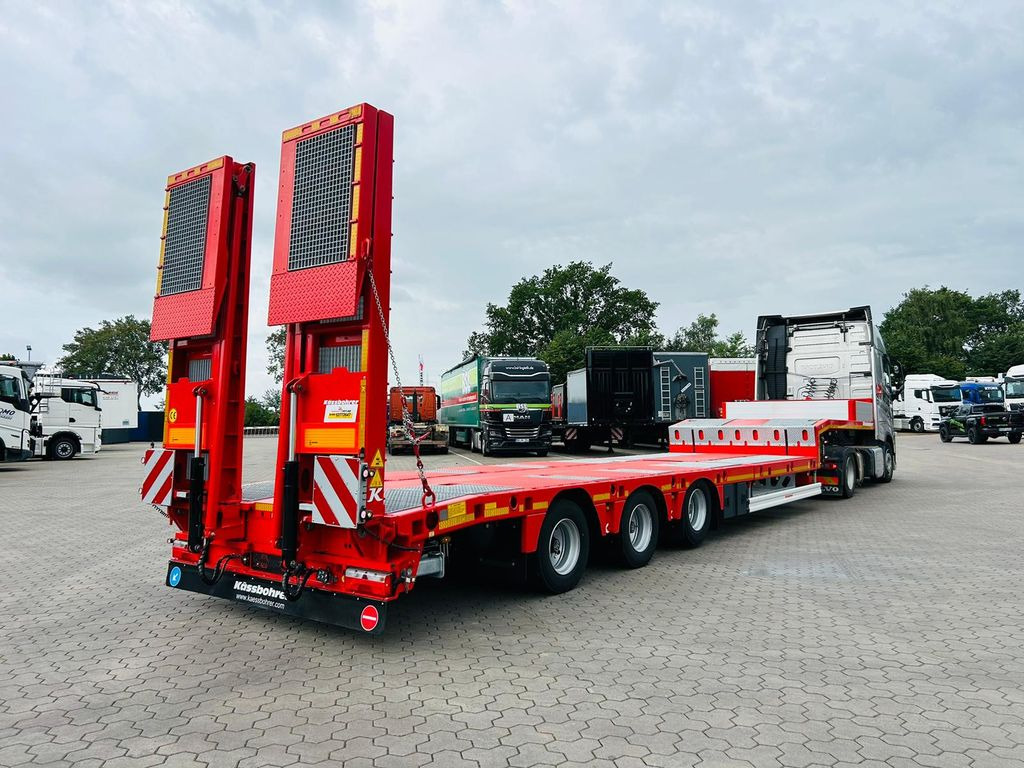 Kässbohrer SLS.HS Tieflader mit hydr. Schwanenhals - Tieflader Auflieger: das Bild 2 Kässbohrer SLS.HS Tieflader mit hydr. Schwanenhals - Tieflader Auflieger: das Bild 2