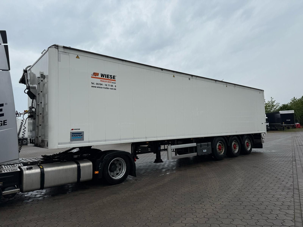 Knapen K100 Schubboden 71 m³ Powersheet Lenkachse Agrar - Schubboden Auflieger: das Bild 2 Knapen K100 Schubboden 71 m³ Powersheet Lenkachse Agrar - Schubboden Auflieger: das Bild 2