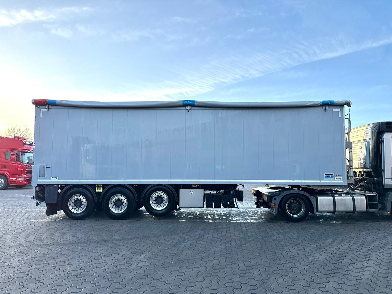 Knapen K200 Schubboden 61m³ mit Zellenradschleuse Agrar - Schubboden Auflieger: das Bild 5 Knapen K200 Schubboden 61m³ mit Zellenradschleuse Agrar - Schubboden Auflieger: das Bild 5