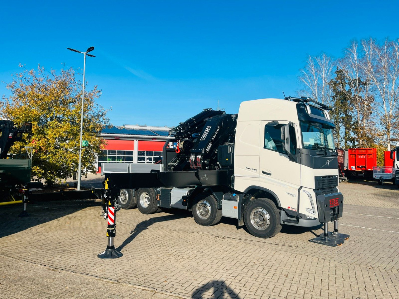 Volvo FH 540 SZM mit F1450 HXP Fly Jib + Winde - LKW, Autokran: das Bild 1 Volvo FH 540 SZM mit F1450 HXP Fly Jib + Winde - LKW, Autokran: das Bild 1