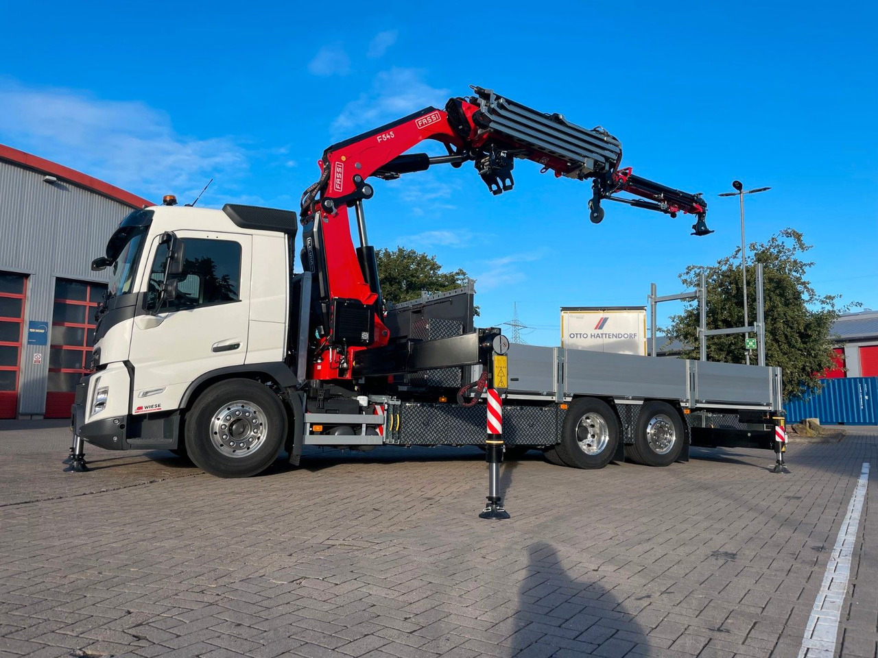 Volvo FMX 500 FASSI Ladekran F545 JIB & Winde Sofort - LKW, Autokran: das Bild 5 Volvo FMX 500 FASSI Ladekran F545 JIB & Winde Sofort - LKW, Autokran: das Bild 5