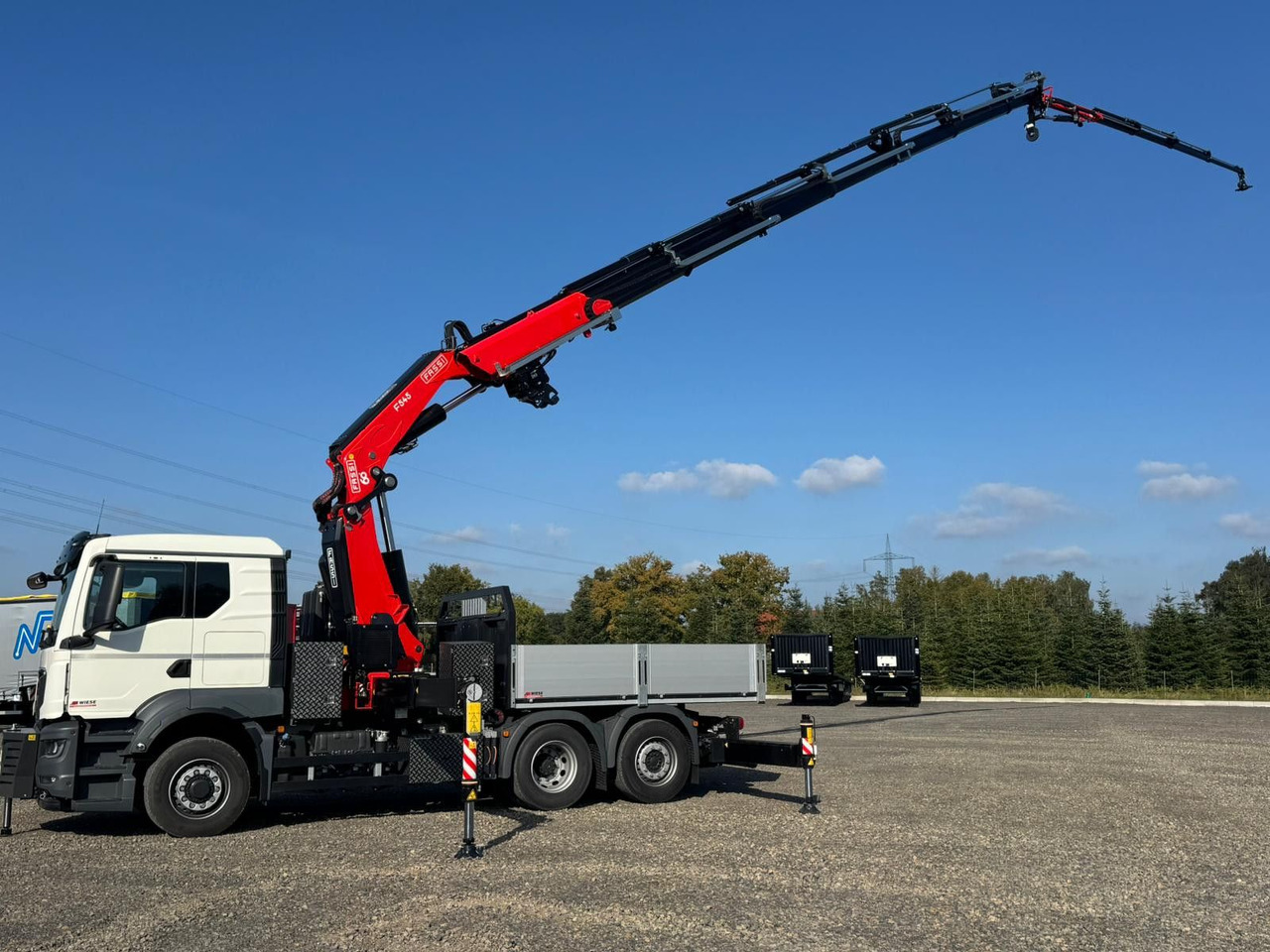 MAN 26.470 6x4-4 Hydrodrive Fassi Kran F545 Jib - Pritsche LKW, Autokran: das Bild 4 MAN 26.470 6x4-4 Hydrodrive Fassi Kran F545 Jib - Pritsche LKW, Autokran: das Bild 4