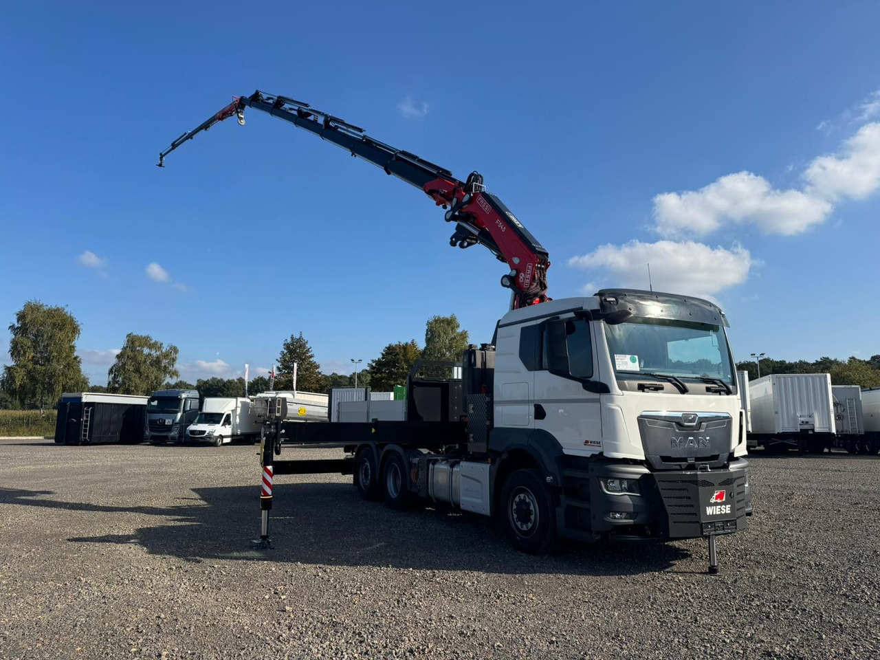 MAN 26.470 6x4-4 Hydrodrive Fassi Kran F545 Jib - Pritsche LKW, Autokran: das Bild 3 MAN 26.470 6x4-4 Hydrodrive Fassi Kran F545 Jib - Pritsche LKW, Autokran: das Bild 3