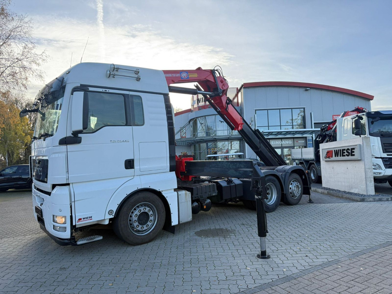 MAN TGX 26.440 6x2 mit HMF 3000-K5 Kran Top Zustand - Sattelzugmaschine: das Bild 5 MAN TGX 26.440 6x2 mit HMF 3000-K5 Kran Top Zustand - Sattelzugmaschine: das Bild 5