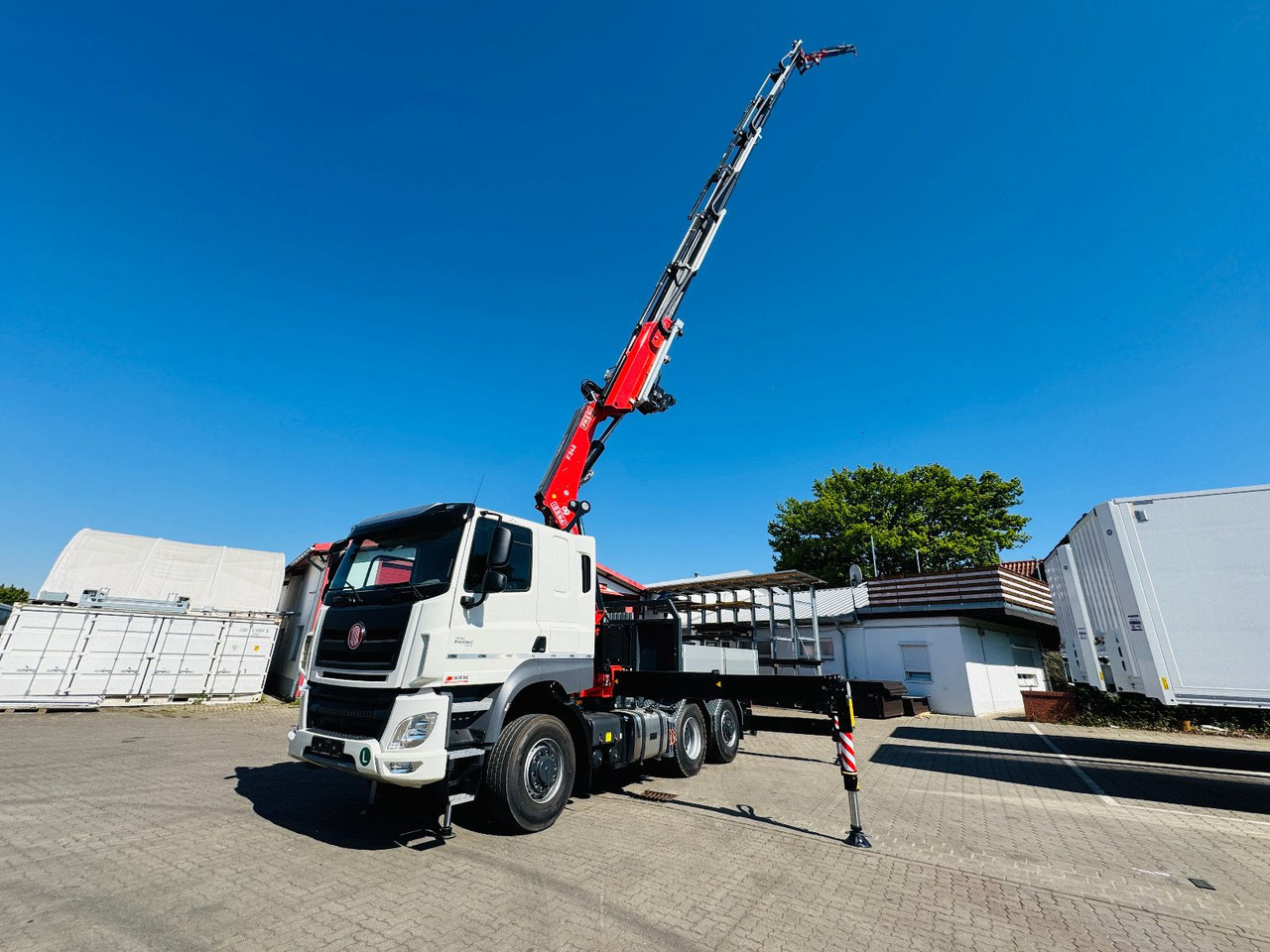 Tatra 6x6x6 Phoenix Kran Fassi F545 + Fly JIB - Sattelzugmaschine: das Bild 5 Tatra 6x6x6 Phoenix Kran Fassi F545 + Fly JIB - Sattelzugmaschine: das Bild 5