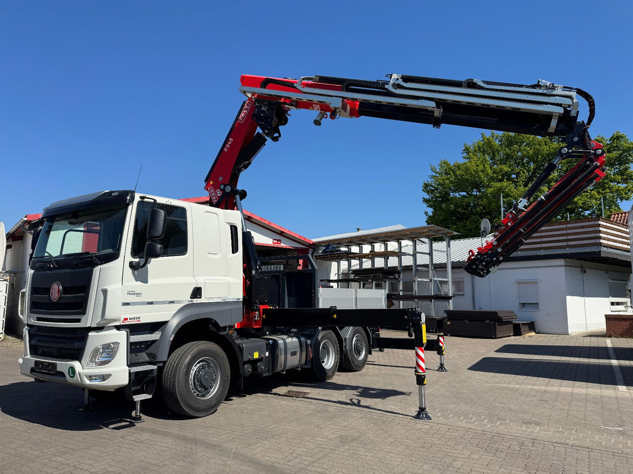 Tatra 6x6x6 Phoenix Kran Fassi F545 + Fly JIB - Sattelzugmaschine: das Bild 4 Tatra 6x6x6 Phoenix Kran Fassi F545 + Fly JIB - Sattelzugmaschine: das Bild 4