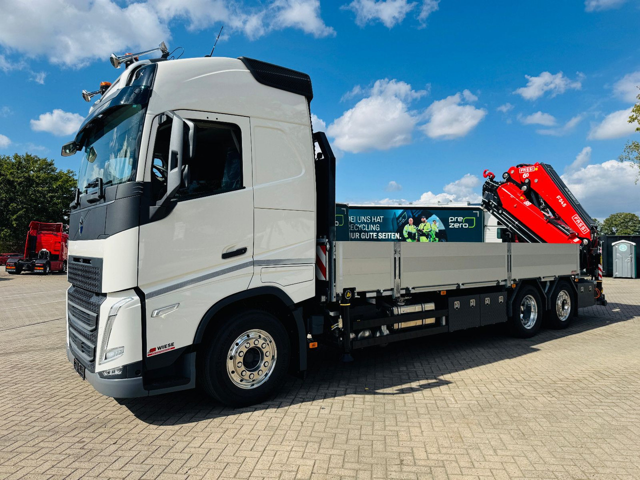 Volvo FH 540 6x2 Container Fassi F545 Heck - Pritsche LKW, Autokran: das Bild 3 Volvo FH 540 6x2 Container Fassi F545 Heck - Pritsche LKW, Autokran: das Bild 3