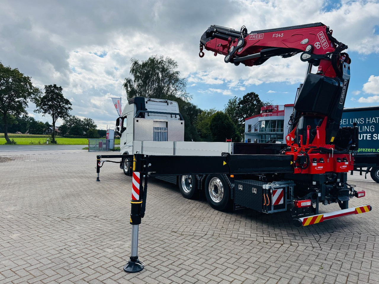 Volvo FH 540 6x2 Container Fassi F545 Heck - Pritsche LKW, Autokran: das Bild 2 Volvo FH 540 6x2 Container Fassi F545 Heck - Pritsche LKW, Autokran: das Bild 2