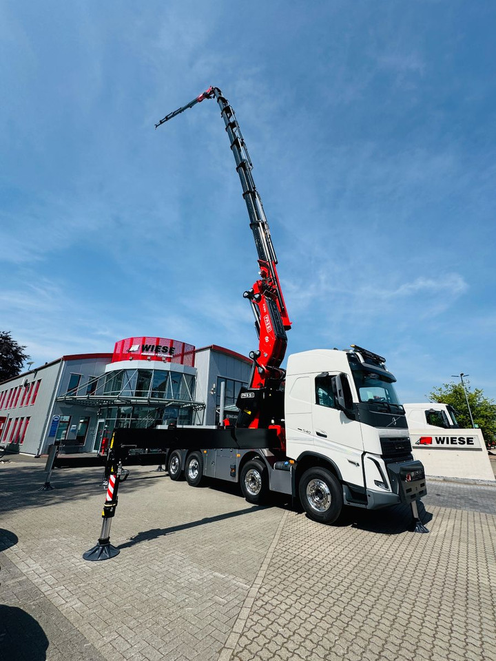 Volvo FH 540 mit Fassi F2150RAL Fly Jib + Winde - Pritsche LKW, Autokran: das Bild 5 Volvo FH 540 mit Fassi F2150RAL Fly Jib + Winde - Pritsche LKW, Autokran: das Bild 5