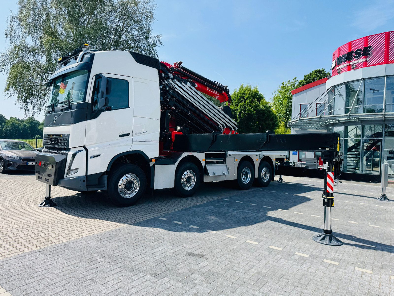 Volvo FH 540 mit Fassi F2150RAL Fly Jib + Winde - Pritsche LKW, Autokran: das Bild 4 Volvo FH 540 mit Fassi F2150RAL Fly Jib + Winde - Pritsche LKW, Autokran: das Bild 4