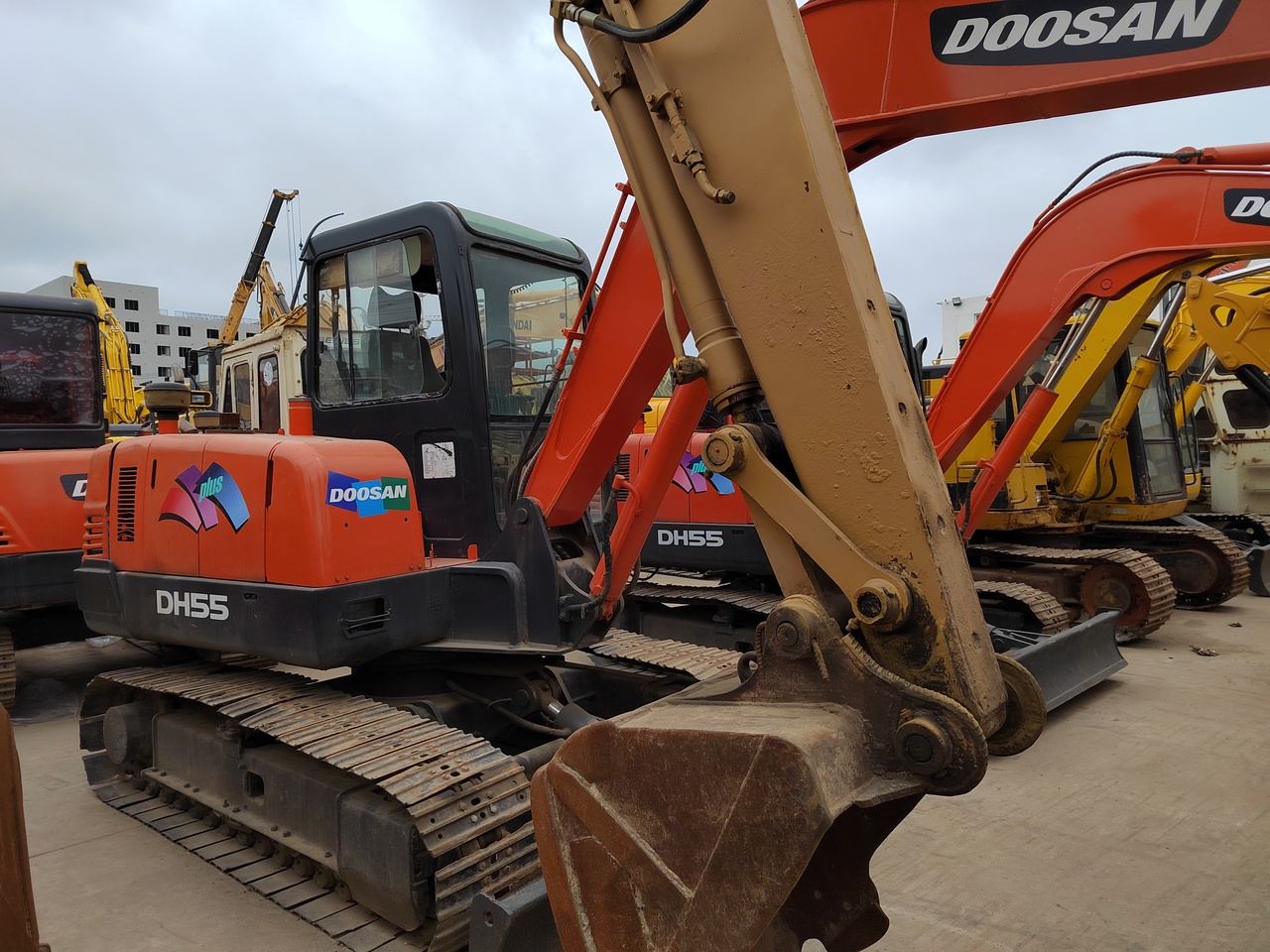 DOOSAN DH55-mini excavator - Minibagger: das Bild 2 DOOSAN DH55-mini excavator - Minibagger: das Bild 2