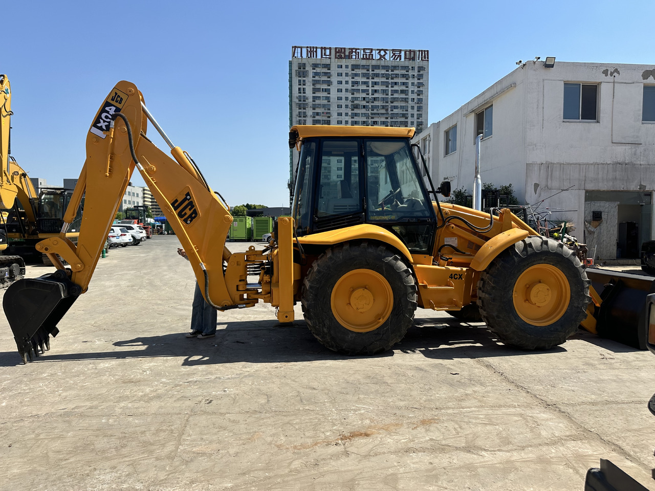 JCB 4CX - Baggerlader: das Bild 1 JCB 4CX - Baggerlader: das Bild 1