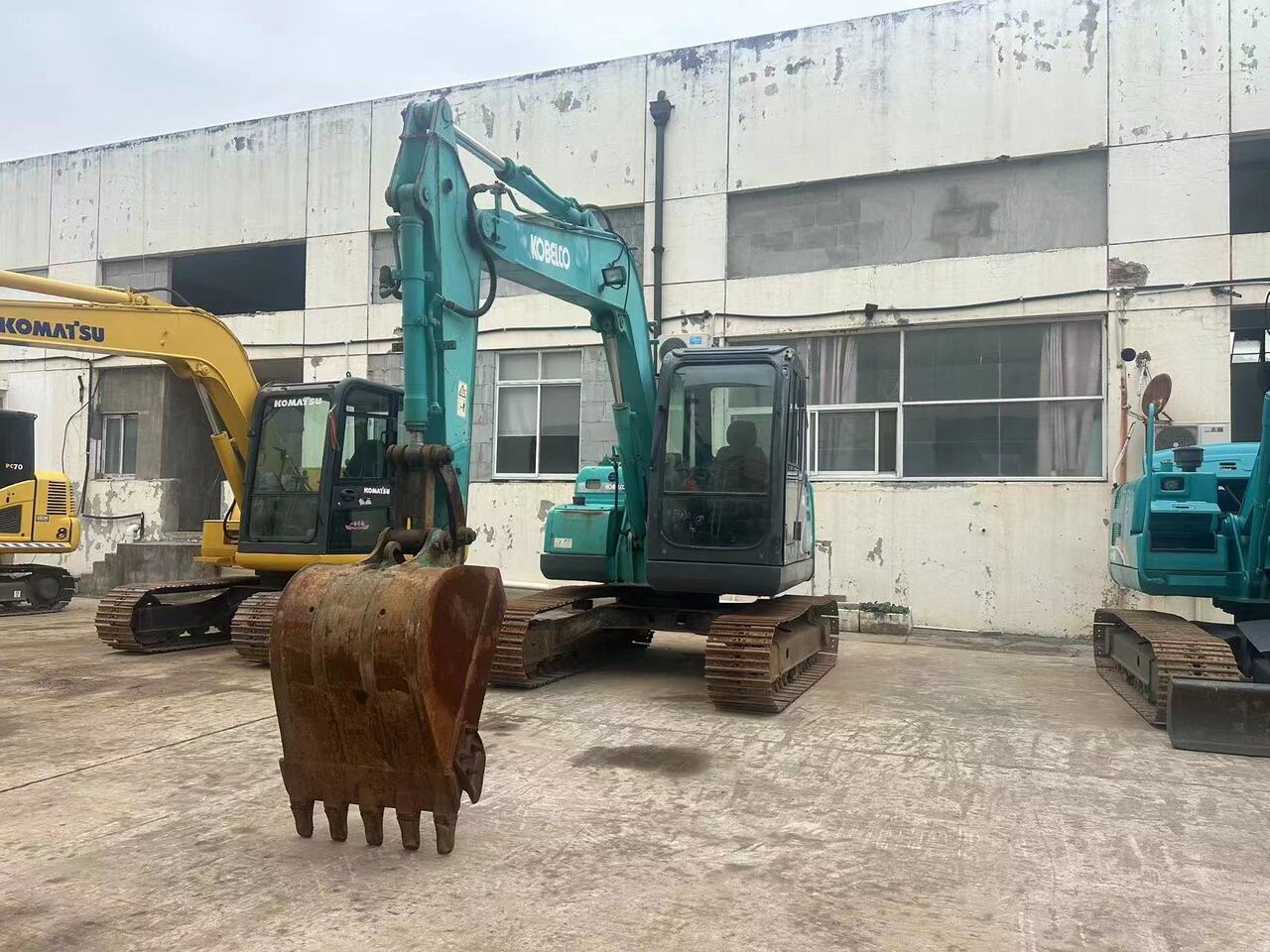 KOBELCO SK75 - Minibagger: das Bild 5 KOBELCO SK75 - Minibagger: das Bild 5