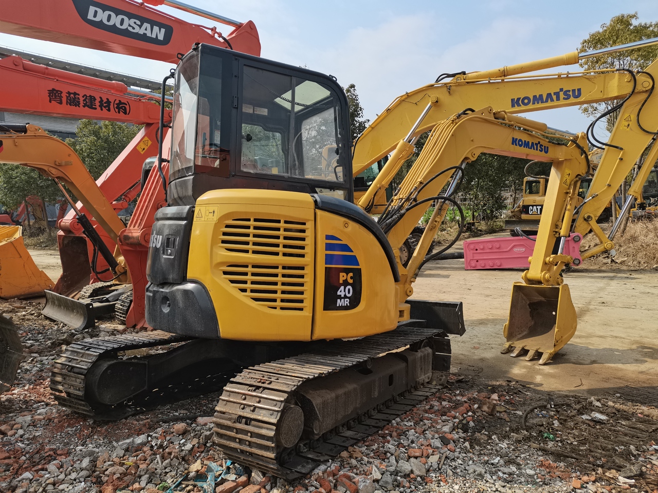 KOMATSU PC40MR - Minibagger: das Bild 3 KOMATSU PC40MR - Minibagger: das Bild 3
