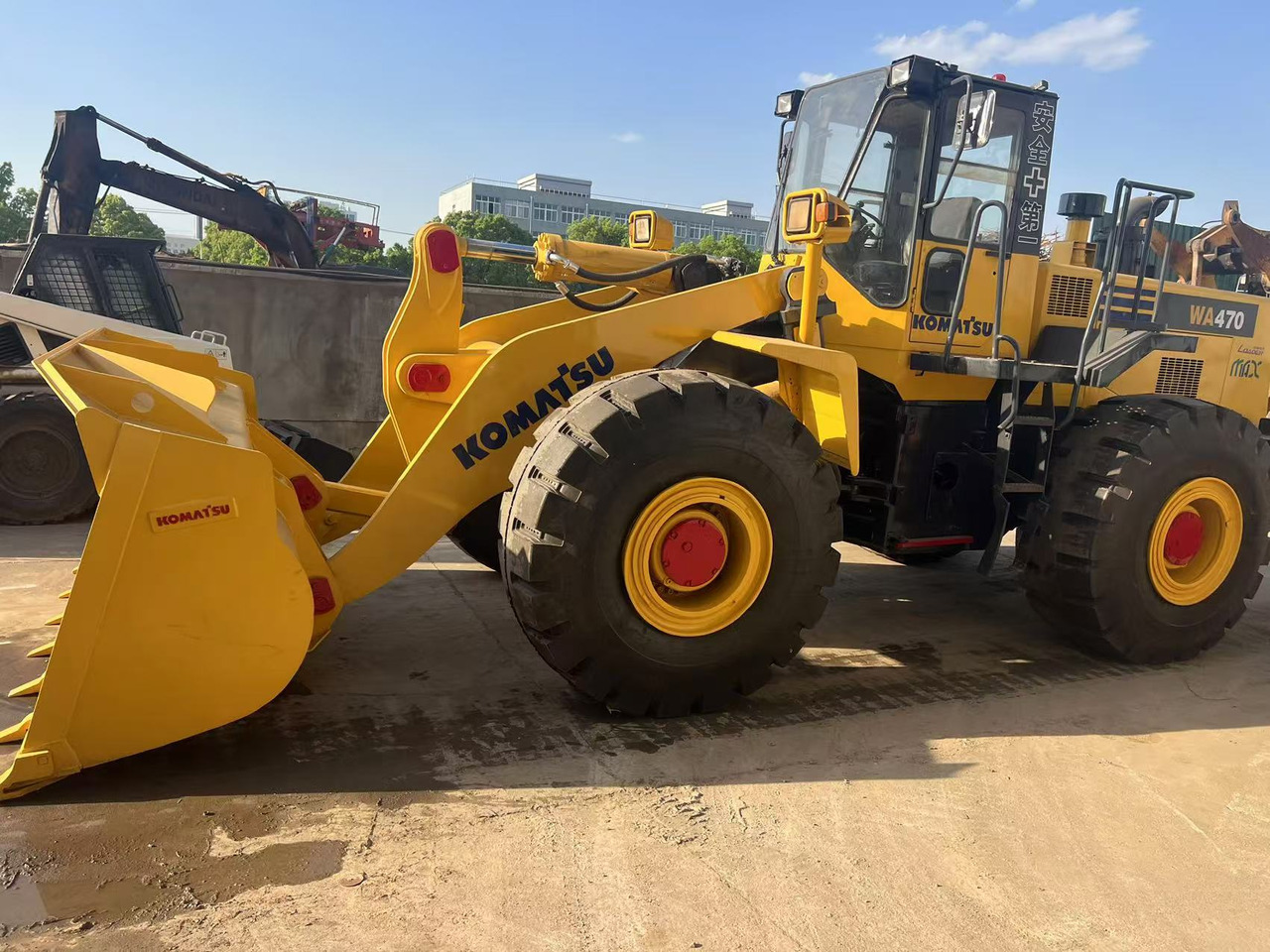 Komatsu WA470-3 - Radlader: das Bild 1 Komatsu WA470-3 - Radlader: das Bild 1