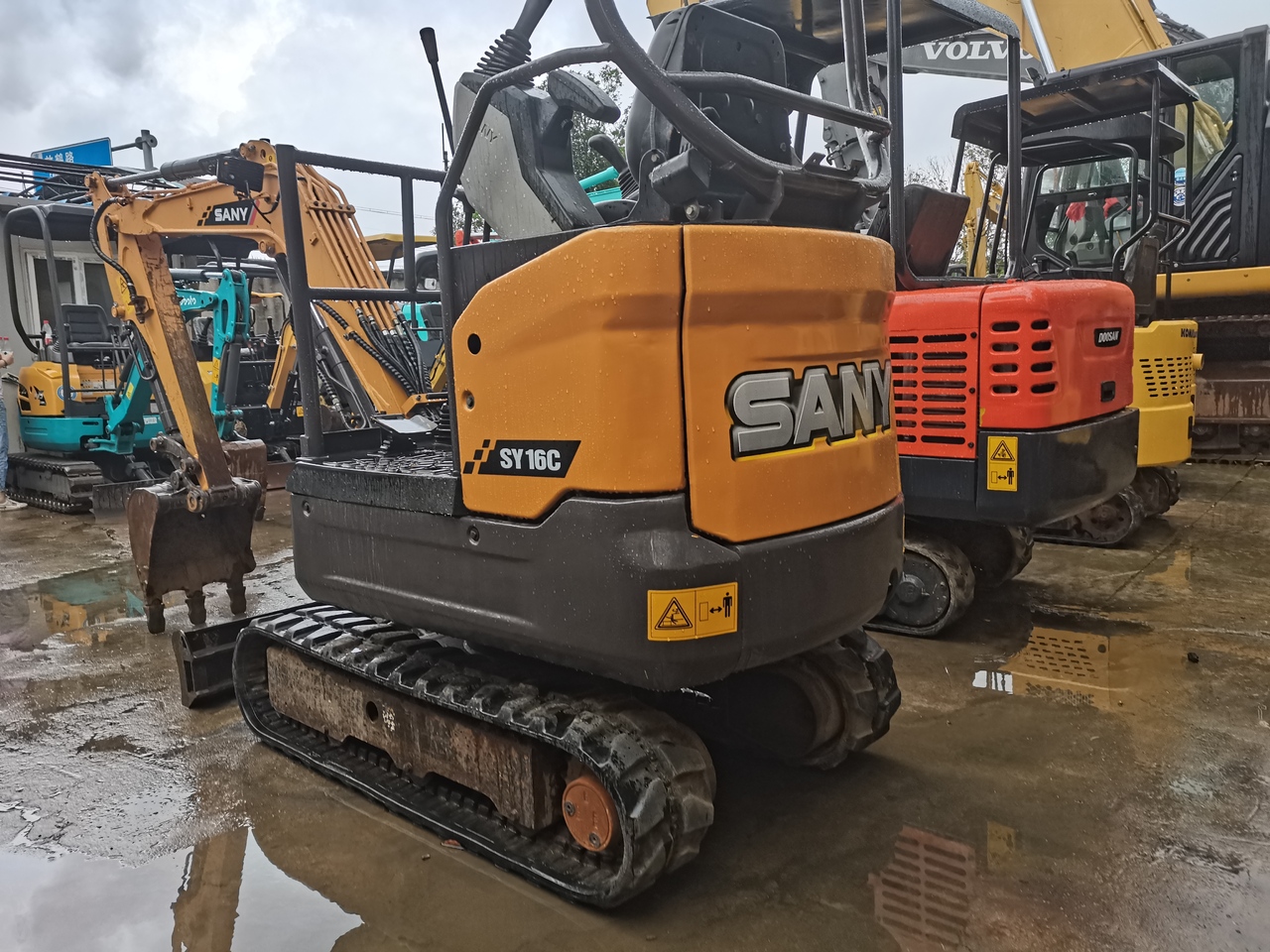 SANY SY16C - Minibagger: das Bild 5 SANY SY16C - Minibagger: das Bild 5