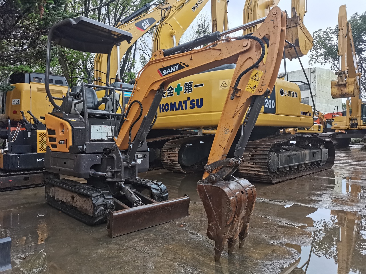 SANY SY16C - Minibagger: das Bild 2 SANY SY16C - Minibagger: das Bild 2