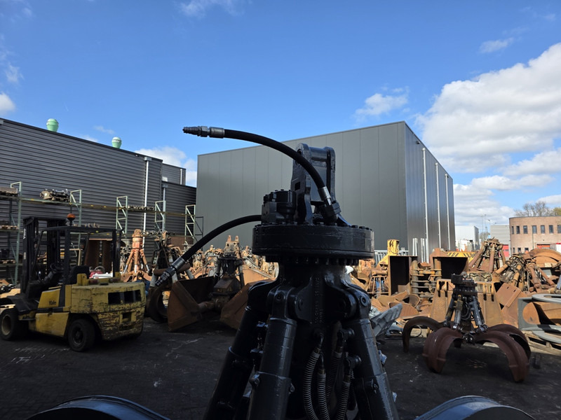 Greifer Liebherr gm 72 orange peel grapple liebherr lh60 liebherr r954 waste handler grab: das Bild 6