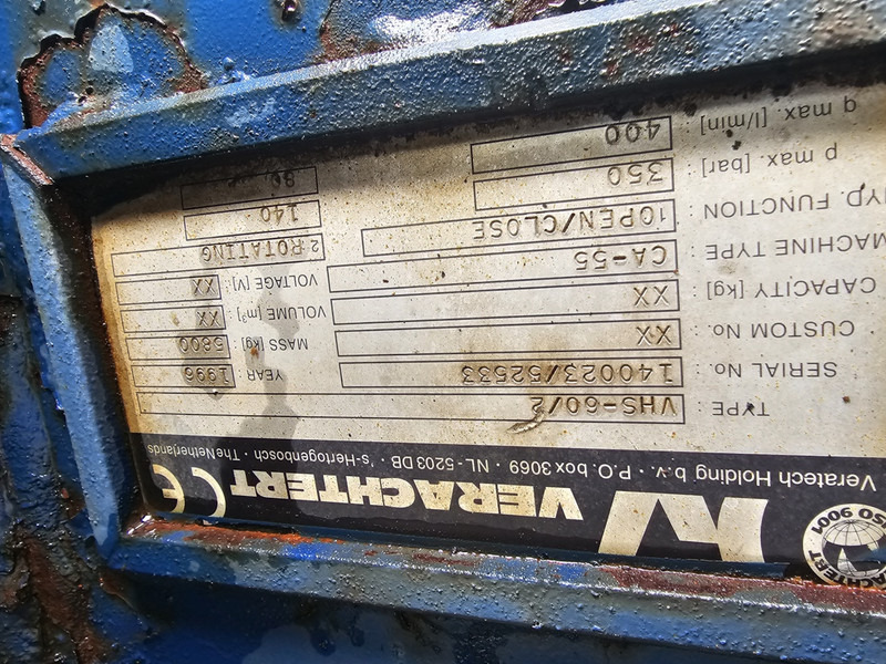 Abbruchschere Verachtert vhs schaar mes knife verachtert cat vhs 60: das Bild 6 Abbruchschere Verachtert vhs schaar mes knife verachtert cat vhs 60: das Bild 6