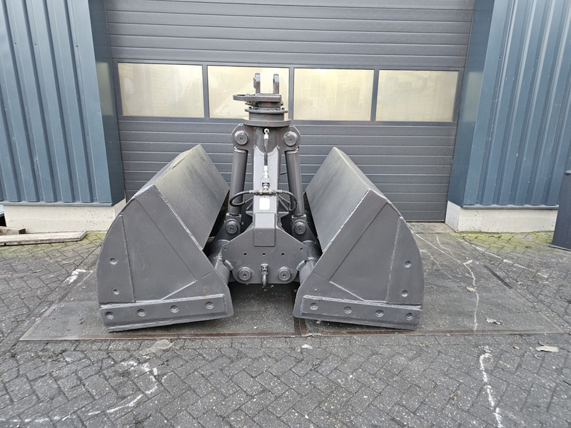 Overslag grijper groeneveld clamshell bucket sennebogen liebherr lh fuchs - Zweischalengreifer für Baumaschine: das Bild 1 Overslag grijper groeneveld clamshell bucket sennebogen liebherr lh fuchs - Zweischalengreifer für Baumaschine: das Bild 1