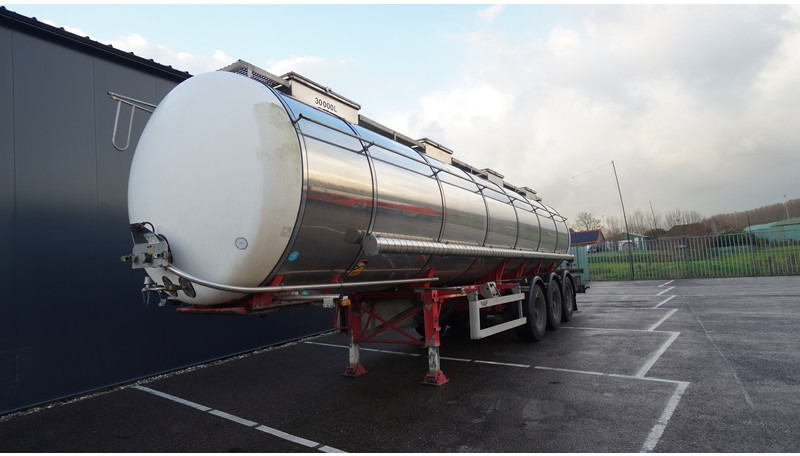 Burg 3 AXLE TANK CHEMIE TRAILER 30.000LTR - Tankauflieger: das Bild 2 Burg 3 AXLE TANK CHEMIE TRAILER 30.000LTR - Tankauflieger: das Bild 2