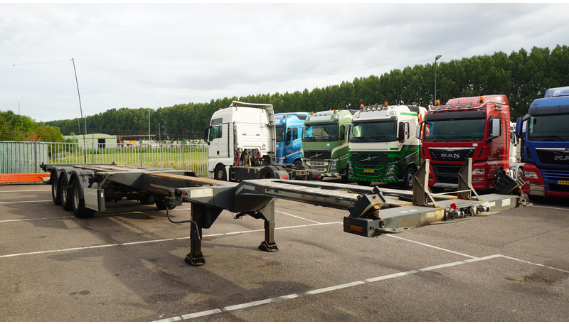 D-Tec 3 AXLE MULTI CONTAINER TRANSPORT TRAILER EXTENDABLE 45 FT - Container/ Wechselfahrgestell Auflieger: das Bild 3 D-Tec 3 AXLE MULTI CONTAINER TRANSPORT TRAILER EXTENDABLE 45 FT - Container/ Wechselfahrgestell Auflieger: das Bild 3